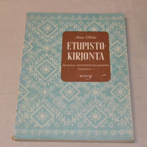 Aino Ollila Etupistokirjonta